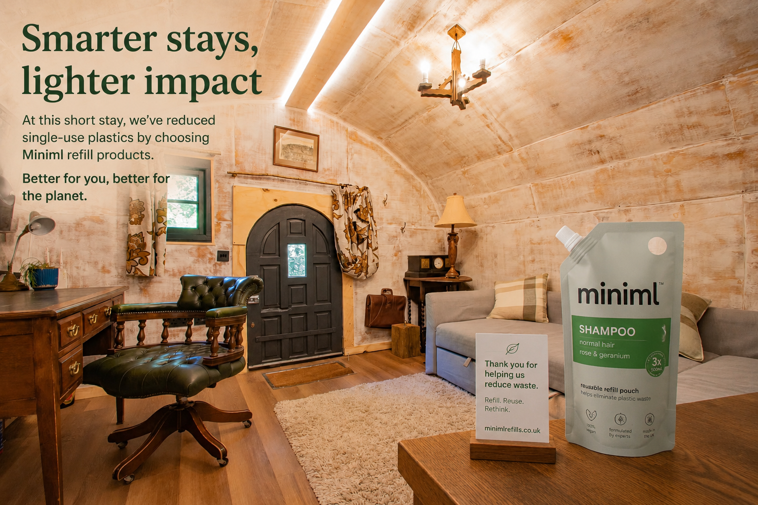 Thoughtful Changes for Better, Sustainable Stays